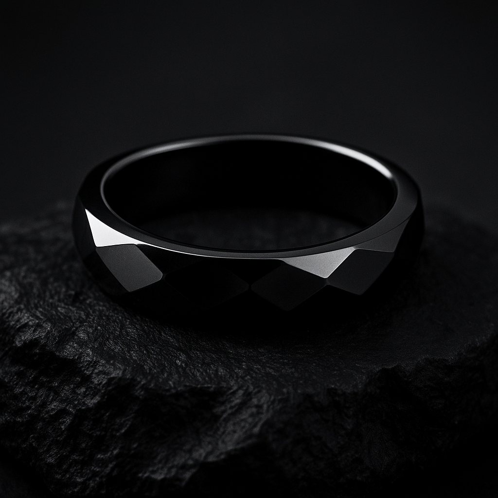 AXION™ HEMATITE RING