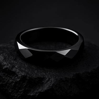 AXION™ HEMATITE RING