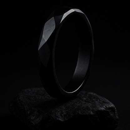 AXION™ HEMATITE RING